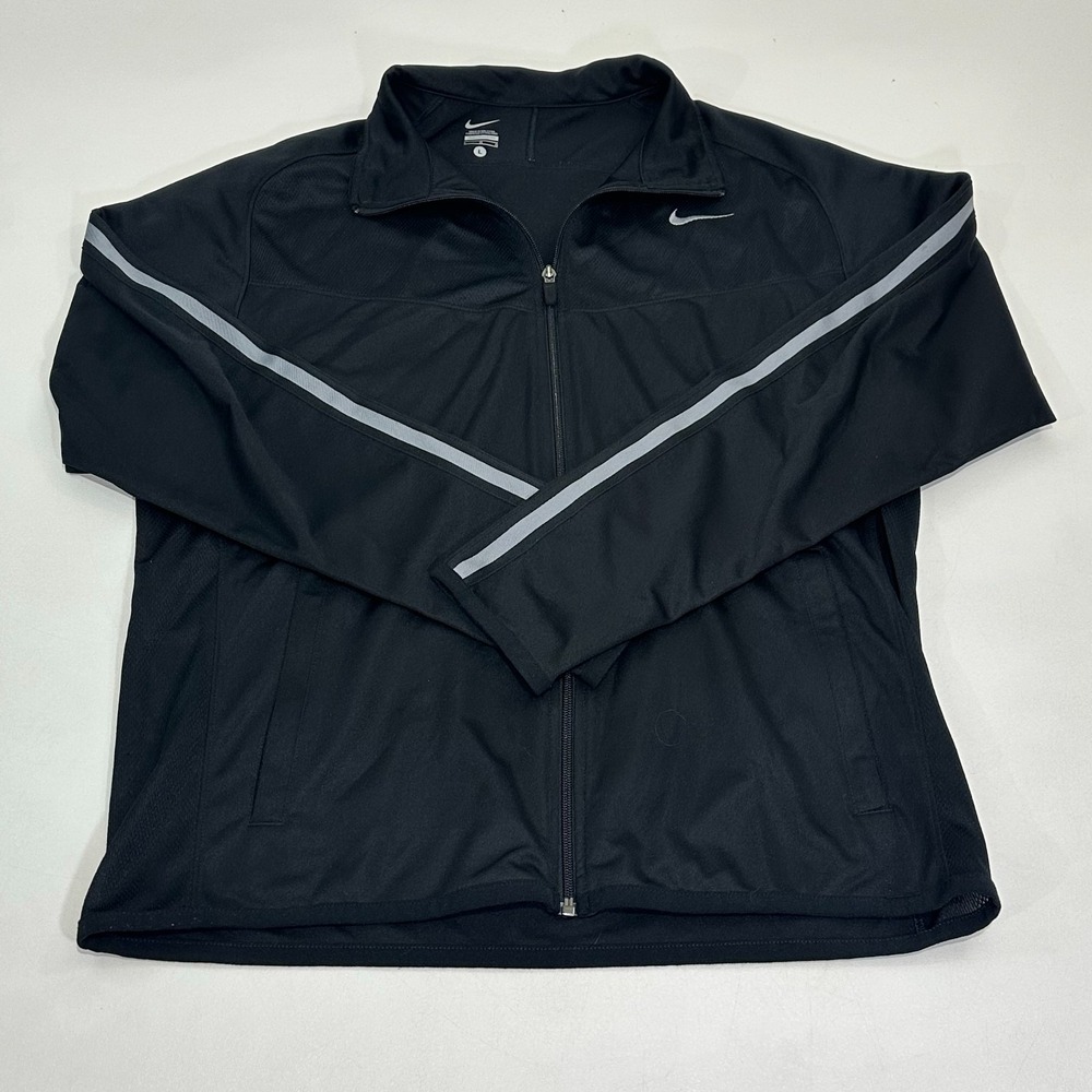 Nike Men's Long Sleeve Track Jacket, Size Large